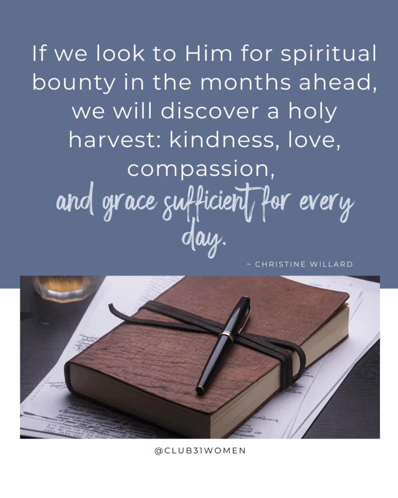 This devotional encourages readers to recognize God's abundance and blessings even amid life's challenges as they enter the new year.